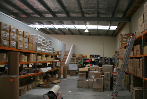 Main distribution warehouse