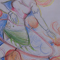 Fire Hula Hoop