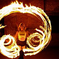 Mia on Fire