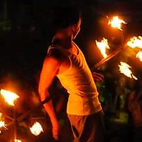 Touched with fire
