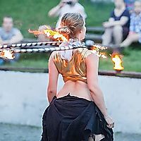 skirt on fire
