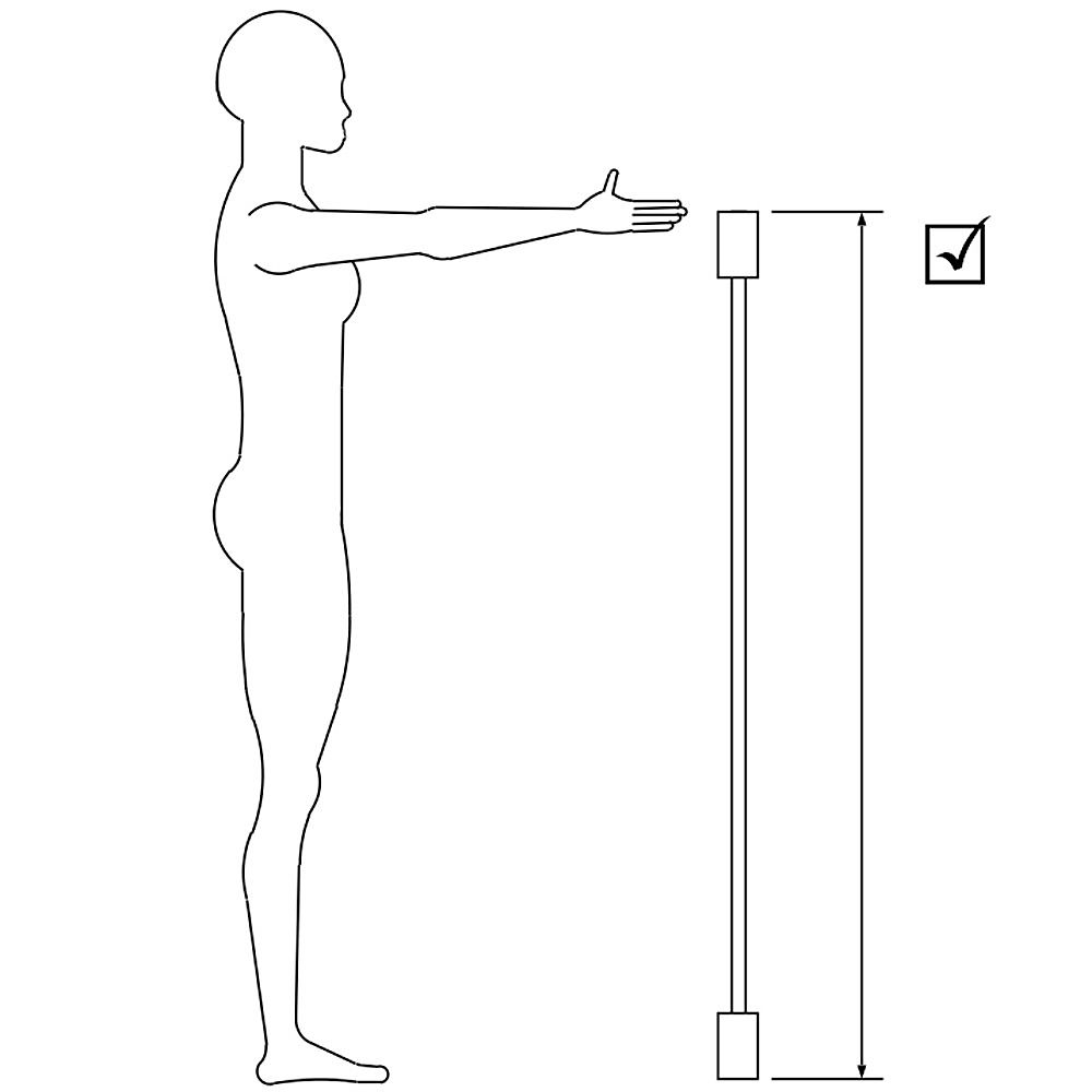 Selecting the size of your staff