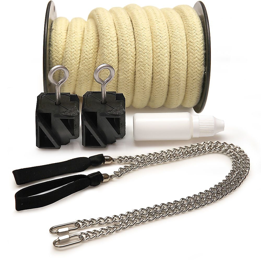 Monkey Fist DIY Fire Poi kit with chains