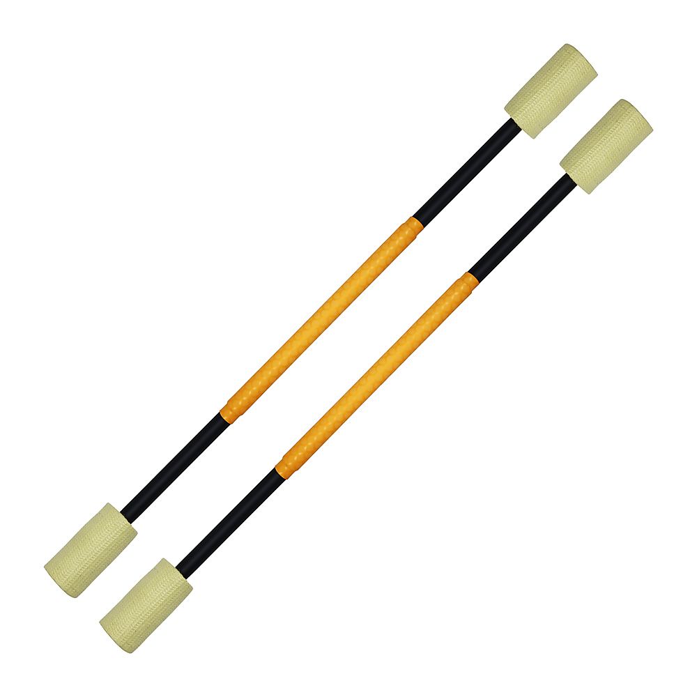 Pro Short Fire Staff with 4 inch wicks