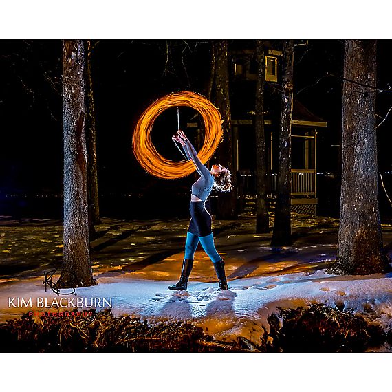 Pair of Pro Extra Large Cathedral Fire Poi