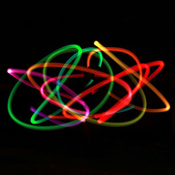 Pair of Pro-Bright LED Poi