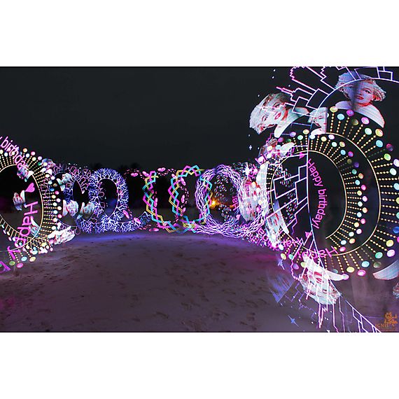 Set of Ignis Pixel Poi Long 80 160 LEDs