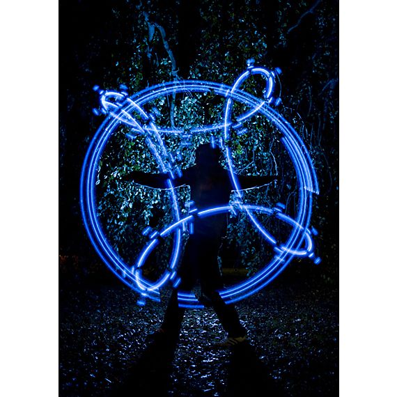 Pair of Stealth Ninja Pro LED Poi