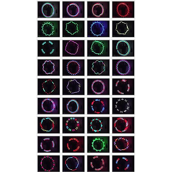 Pair of Stealth Ninja Pro LED Poi