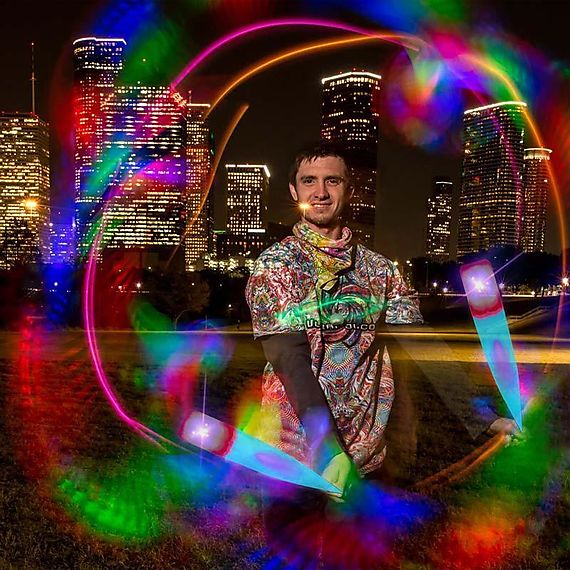 Vortex LED Poi Set