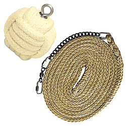 Purchase Single Technora Fire Rope Dart - Monkey Fist Head here