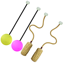 Purchase Eon Led and Ultra Isis Static Fire Poi Combo – Pro Performance Set here