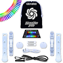 Purchase Helix LED Poi Pro Set with Ultragrip Handles here