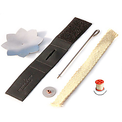 Single Lotus Palm Candle with 1inch (25mm) Wick Kit