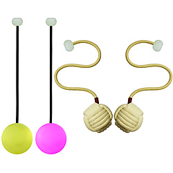 Purchase Eon Led and Monkey Fist Static Fire Poi Combo – Pro Performance Set here