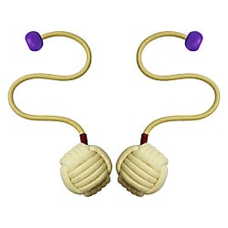Pair of Pro Static Monkey Fist Fire Poi Customize