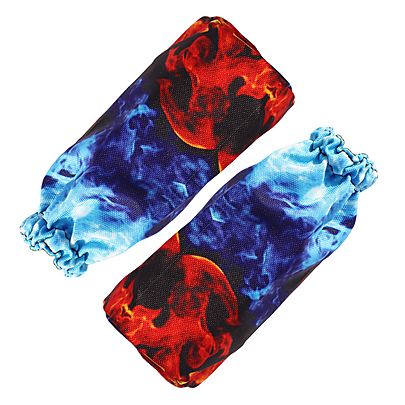  Parts, Pair of Fire Head Cover Large - Staff 150mm