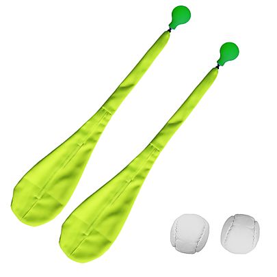 Cone Poi, Pair of Elderly Cone Poi with Carry Bag