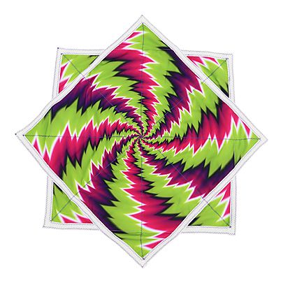  Spinning Plates, Single Hoper Spin Neon Vortex