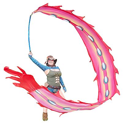 1 x Single Pro Dragon Poi