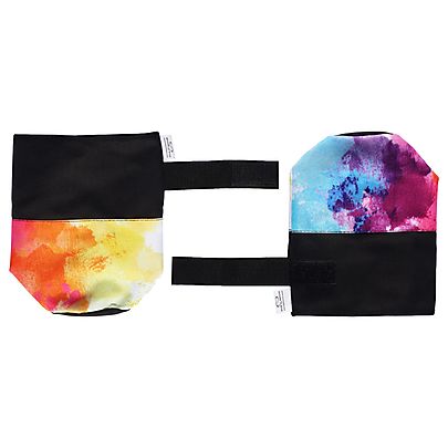  Fluffy Poi, Pair of Fire Poi Designed Head Covers
