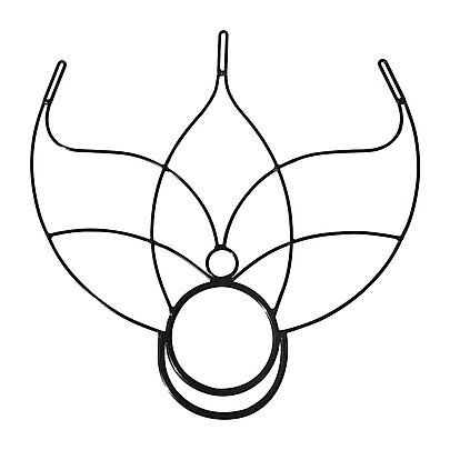  Parts, SINGLE HoP Small Lotus Fire Fan Frame