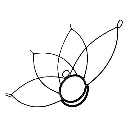 Parts, Single LED Fan Frame