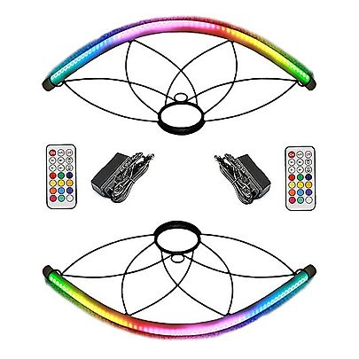  Fans, Pair of Hop LED Lotus Petal Fans