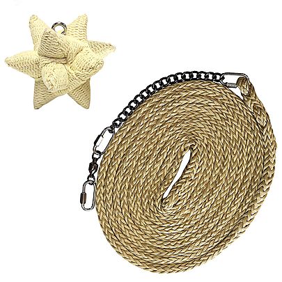  Technora®, Single Technora Fire Rope Dart - 3D Star Head