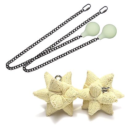 1 x Pair of Pro 3D Death-Star Fire Poi