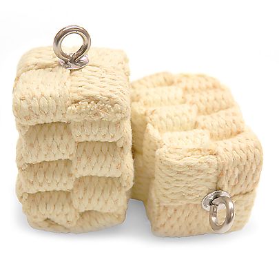 Pair of Large Block Wicks