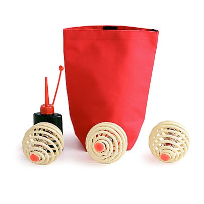  Fire Juggling Balls, FyreBalls 80mm 3.15 Inch Large - Set o