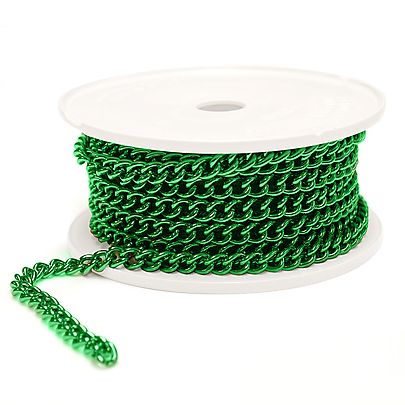  Chain Poi Cords, Length of 2.4mm 3/32 Inch Oval Twist Welded Chain