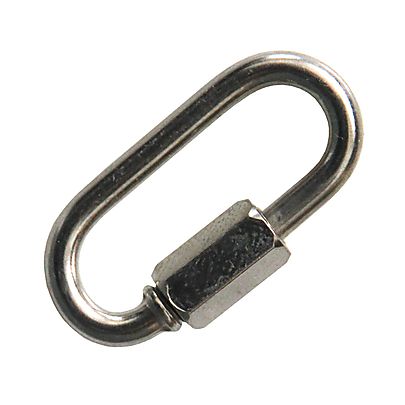  Parts, Single 3mm 1/8 Inch Stainless Steel Oval Quickl