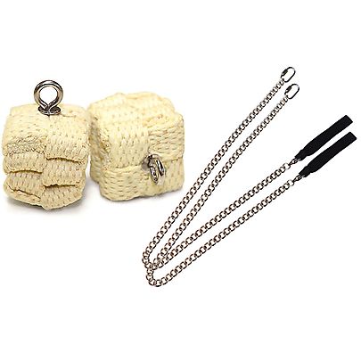 1 x Pair of Pro Medium Block Fire Poi