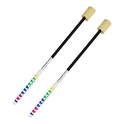  Twirling Baton, Pair of Pseudo Escrima Fire Sticks