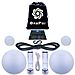 Orb Poi LED Contact Poi Set