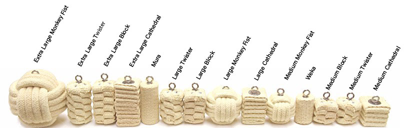 Fire Poi wick Sizes