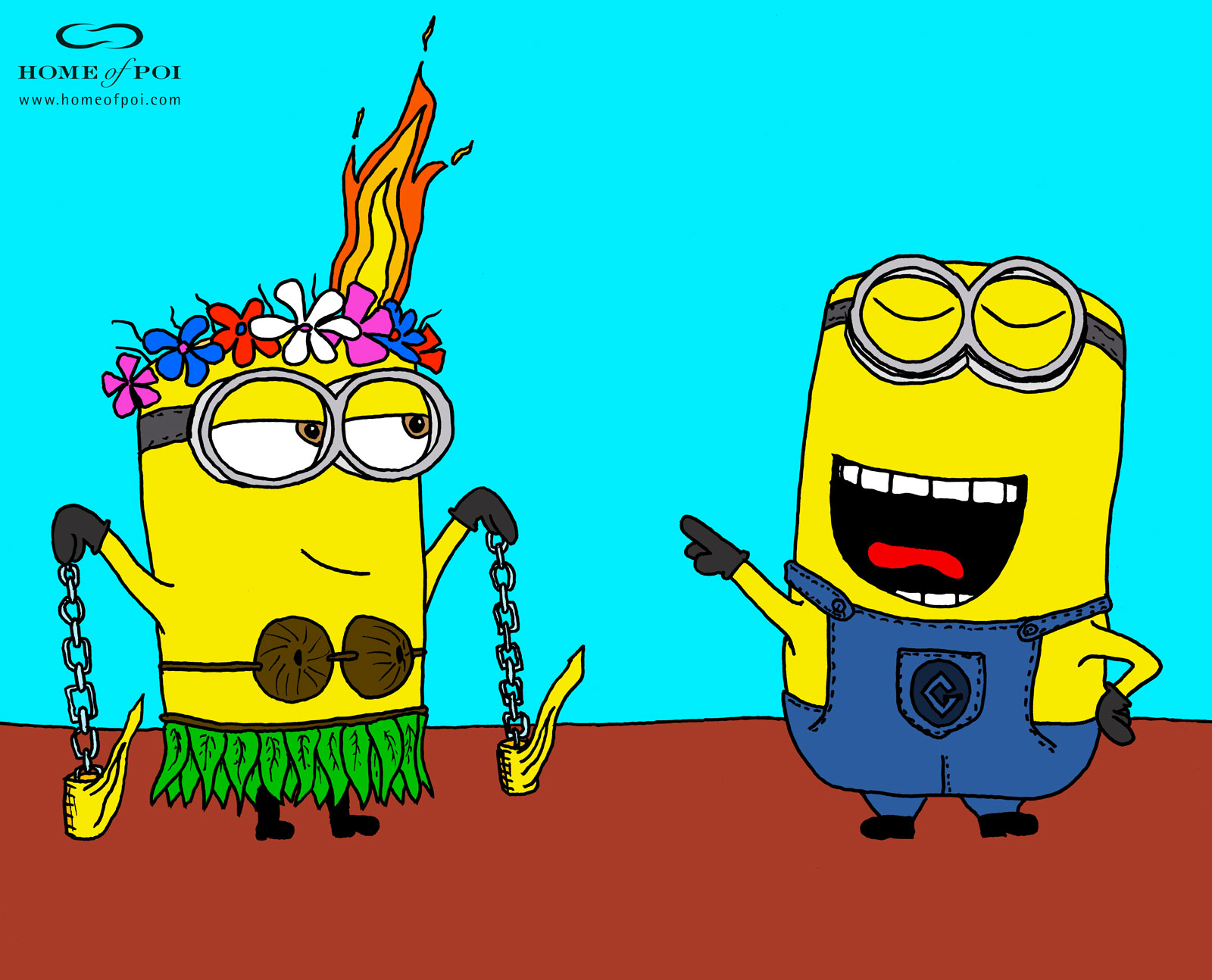 Learn Pictures, Cartoons, Meme - Minion with Fire Poi Learn Pictures, Cartoons, Meme - Minion with Fire Poi